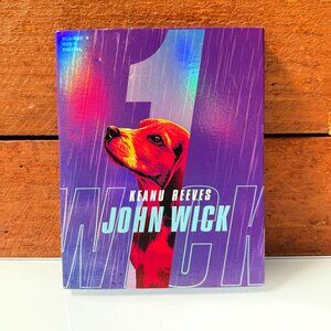 John Wick Chapter 1 Target Exclusive Blu-ray DVD Digital Code W/ Dog Slipcover